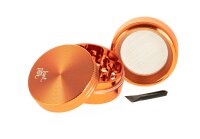 Black Leaf Pollinatorgrinder - 4tlg. D 40 mm H 35 mm - Orange