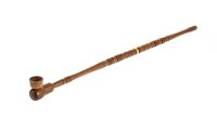 Holzpfeife "Zippsy" komplett aus Holz - Holzkopf - L 40 cm