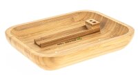 Rolling Tray "Roll Master" 20x16x3,5 cm - mit Drehunterlage magnetisch - Mini