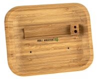 Rolling Tray "Roll Master" 20x16x3,5 cm - mit Drehunterlage magnetisch - Mini