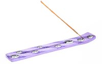 Räucherstäbchenhalter / Schlitten - Lila - YinYang L 26,5 cm