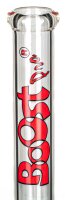 Boost Pro Glasbong 18,8er - Beaker Red - H 44 cm D 50 mm WS 5 mm - ICE