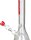 Boost Pro Glasbong 18,8er - Beaker Red - H 44 cm D 50 mm WS 5 mm - ICE