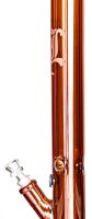Black Leaf Glasbong - Gear Regenbongen Rot 18,8er auf 14,5er H 45 cm D 50 mm WS 7 mm ICE