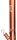 Black Leaf Glasbong - Gear Regenbongen Rot 18,8er auf 14,5er H 45 cm D 50 mm WS 7 mm ICE