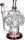 Grace Glass Glasbong - Ultra Recycler Red 18,8er H 32 cm D 66 mm WS 5 mm