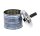 Angelo - Schleuderaschenbecher "Blaue Streifen" - H 12 cm D 9,2 cm