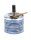 Angelo - Schleuderaschenbecher "Blaue Streifen" - H 12 cm D 9,2 cm