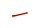 Ziehrohr aus Aluminium L 60 mm D 2,5 mm - Rot