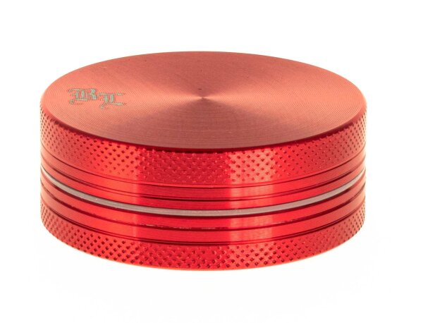 Black Leaf Alugrinder D 50 mm Farbe: Rot