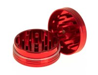 Black Leaf Alugrinder D 50 mm Farbe: Rot