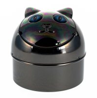 Angelo Klappaschenbecher "Katze Groß" - Anthrazit - D 9,0 cm