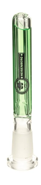 Heisenberg - Kühl Kupplung mit Flüssigkeit - 18,8er auf 14,5er L 12 cm - Grün