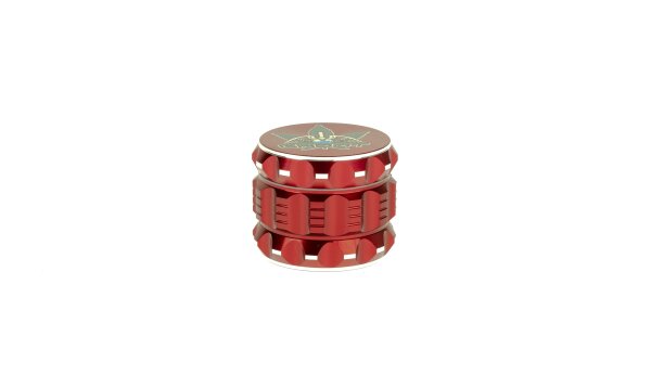 GHODT Pollinatorgrinder - Notch - 4tlg. D 50 mm H 40 mm - Rot