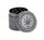 Grace Glass Grinder Pollinator - mit Blatt & Amsterdam Schriftzug D 40 mm - anthrazit