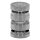 Grace Glass Grinder Pollinator - mit Blatt & Amsterdam Schriftzug D 40 mm - anthrazit