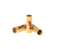 RAW vorgerollte Filtertips - unbleached - D 6 mm L 18 mm - 21 Stk.