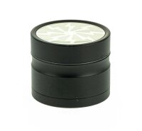 Thorinder Mini - Pollinator/Sieb Grinder H 42 mm D 50 mm - Farbe: Schwarz/Grün
