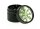 Thorinder Mini - Pollinator/Sieb Grinder H 42 mm D 50 mm - Farbe: Schwarz/Grün
