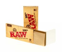 RAW Classic - unbleached - King Size Slim - ungefaltet -200 Blättchen