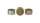 Metallgrinder "Amsterdam" D 40 mm 2-Part - Mixed (Gold, Silber, Kupfer)