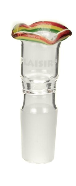 Plaisir Glaskopf 18,8er "Rasta" Mittel/Eckig