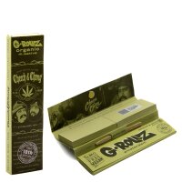 G-Rollz - unbleached - Cheech & Chong Medicago Sativa - King Size Slim - 50 Blättchen + 50 Filtertip
