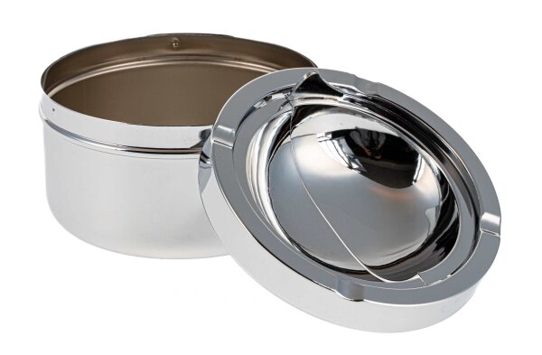 Aschenbecher / Kippaschenbecher Farbe: Chrom - D 11,0 cm