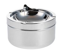 Aschenbecher / Kippaschenbecher Farbe: Chrom - D 11,0 cm