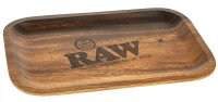 RAW Rolling Tray "Wood" aus Holz 27,5x17,5 cm - Small