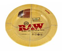Raw Aschenbecher aus Metall mit Magnet