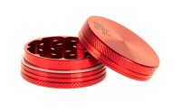 Alugrinder Black Leaf D 40 mm H 20 mm - Rot
