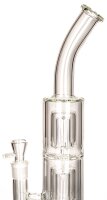 Blaze Glasbong 18,8er "2 Kammer" Inline Percolator H 38,5 cm D 65/32 mm WS 5 mm