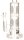 Blaze Glasbong 18,8er "2 Kammer" Inline Percolator H 38,5 cm D 65/32 mm WS 5 mm