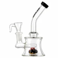 Glasbong - Thug Life - Black Marble 14,5er H 15 cm D 45 mm
