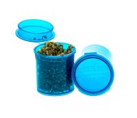 Kunststoffdose mit Pop Up Deckel - 20ml D 32 mm H 36 mm - Blau