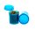 Kunststoffdose mit Pop Up Deckel - 20ml D 32 mm H 36 mm - Blau