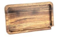 Rolling Tray aus Holz "Rolling Supreme" 23x14x2 cm