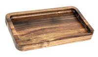 Rolling Tray aus Holz "Rolling Supreme" 23x14x2 cm