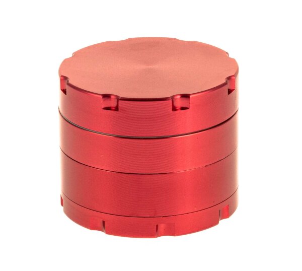 Pollinator Alugrinder "Coloured" 4 tlg. H 40 mm D 50 mm - Rot