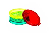Mini Acrylgrinder Rasta - D 42 mm H 22 mm