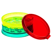 Mini Acrylgrinder Rasta - D 42 mm H 22 mm
