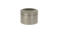 Metall Pollinatorgrinder 4tlg. - Konkav - D 63 mm H 43 mm - Grau