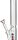 G-Spot Zylinder Eis Farbpunkte H 50 cm D 50 mm WS 5 mm NS 18,8er Panzerschliff - Rot