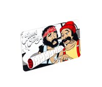 Grinder Card - Quarter Pounder Cheech Chong
