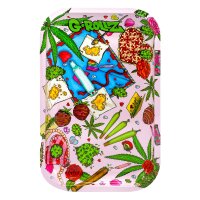 G-Rollz Rolling Tray - Amsterdam Picnic Valentines (Comic) - 17,5x27,5 cm - Small