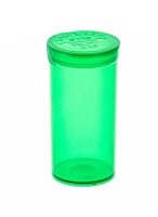 Kunststoffdose mit Pop Up Deckel - 48ml D 33 mm H 70 mm - Grün
