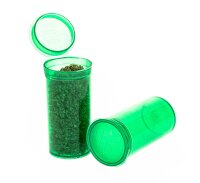 Kunststoffdose mit Pop Up Deckel - 48ml D 33 mm H 70 mm - Grün