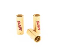 RAW Prerolled Tips - Vorgerollte Filtertips in Metallbox - 100Stk.