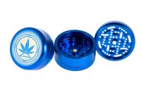 Grace Glass Pollinatorgrinder - American Style D 55 mm - 5Tlg. - Blau